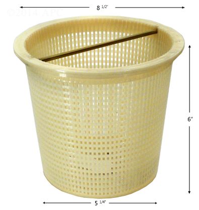 SKIMMER BASKET PENTAIR / AMERICAN INGROUND ADMIRAL PLASTIC  V38-125