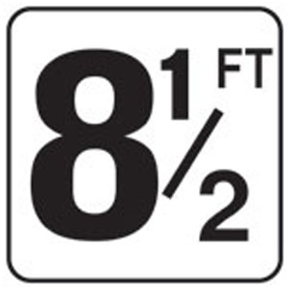 6IN VINYL STICKON 8 1/2FT FT SERIES INLAYS DEPTH MARKER V620085