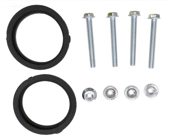 1.5IN WHITE VALVE REPLACEMENT SEAL KIT SANTOPRENE 2 SEALS  1001-9PB