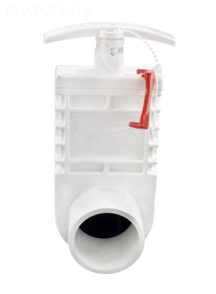 1.5IN SPIGOT UNIBODY GATE VALVE PVC WHITE VALTERRA 2103X