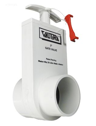 2IN SKT X SPIGOT GATE VALVE UNIBODY PVC WHITE VALTERRA 212011