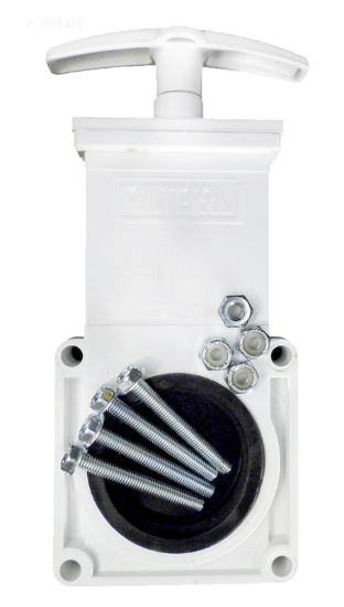 1.5IN VALVE BODY KIT WHITE PVC SEALS NUTS & BOLTS VALTERRA 6100PB