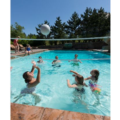 SWIM N SPIKE VOLLEYBALL GAME WITH 20' NET AND ANCHORD VOLY20