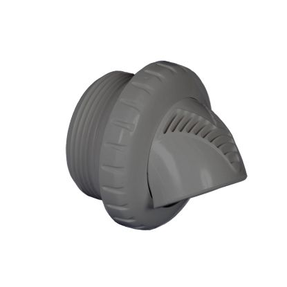 1.5IN MPT RETURN V-FITTING GRAY DARK INFUSION VENTURI VRFTHDG