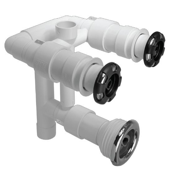 3 JET MANIFOLD FOR GUNITE SPAS WATERWAY 210-3410G