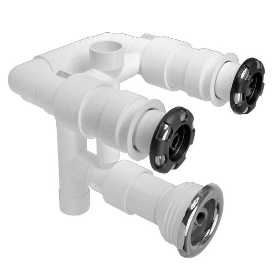 7IN GUNITE POWER SEAT KIT-3 JET MANIFOLD FOR POLY &PW STR 210-3420G