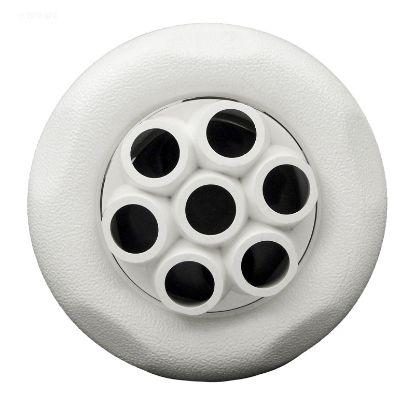 POLY JET INTERNAL  MASSAGE 5-SCALLOP  TEXTURED  WHITE 210-6720