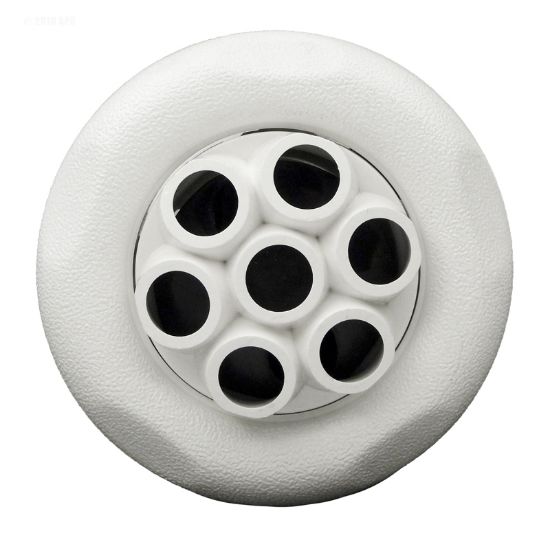 POLY JET INTERNAL  MASSAGE 5-SCALLOP  TEXTURED  WHITE 210-6720