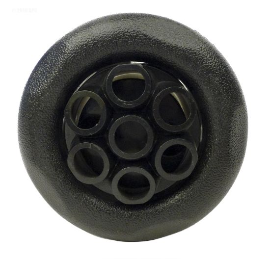 POLY JET INTERNAL  MASSAGE 5-SCALLOP  TEXTURED  BLACK 210-6721