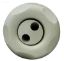 WHIRLY M/J EYEBALL 5 SCALLP TEXT ESC. - GRY 212-1257