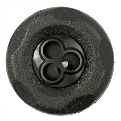 MINI STORM JET INTERNAL MASSAGE  3IN  5-SCALLOP  BLACK 212-7801