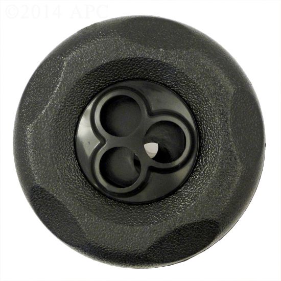 MINI STORM JET INTERNAL MASSAGE  3IN  5-SCALLOP  BLACK 212-7801