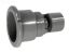 THREAD IN POLY STORM GUNITE JET INTERNALS WALL FITTING GRAY 215-1197B