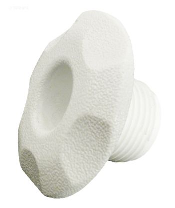 JET FACE LARGE SIZE 5 SCALLOP TEXTURED WHITE OZONE CLUSTER 215-9830