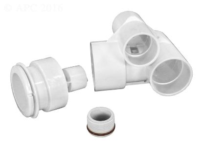 POLY STORM GUNITE THREAD IN JET TEE ASSY 1.5IN SKT X 2IN SKT 229-1110