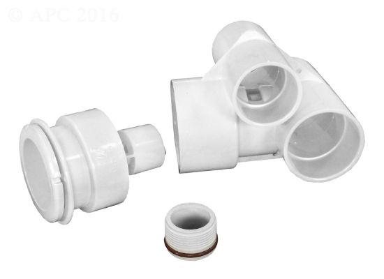 POLY STORM GUNITE THREAD IN JET TEE ASSY 1.5IN SKT X 2IN SKT 229-1110