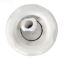 5-Scallop Roto Thread In Gunte Jet Internals White SCALLOP  229-8010B