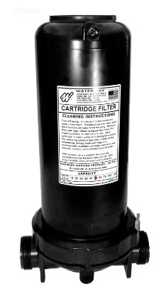 50 SQ FT CARTRIDGE FILTER 1.5IN SKT W/BYPASS VALVE INLINE  500-5070