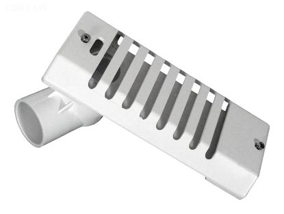 STRIP SKIMMER  1-1/2IN 90o ELL - WHITE 640-6940B