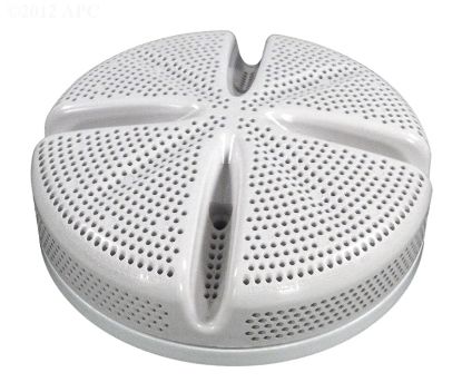 6IN ULTRA SUCTION WITH 1 1/2IN THREADED WALL FITTING WHITE 640-8240 VB