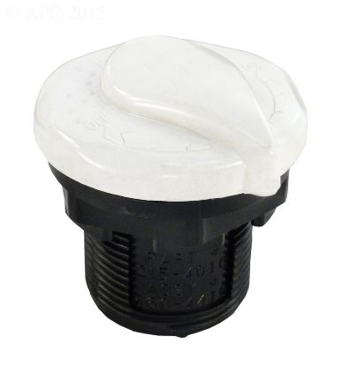 AIR CONTROL 1IN TRUSEAL 2IN BODY LOW PROFILE WHITE WATERWAY 660-4410