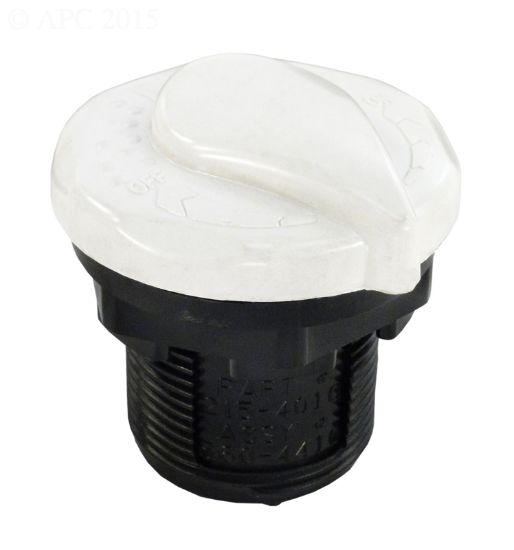 AIR CONTROL 1IN TRUSEAL 2IN BODY LOW PROFILE WHITE WATERWAY 660-4410