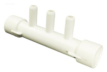 MANIFOLD 1/2IN SKT X 1/2IN SKT X 3 BARB PORTS 672-0550
