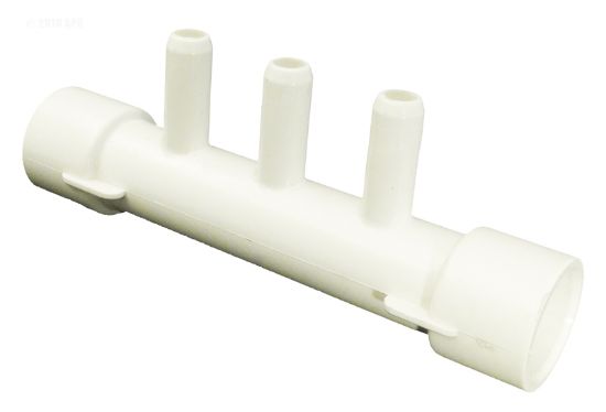 MANIFOLD 1/2IN SKT X 1/2IN SKT X 3 BARB PORTS 672-0550