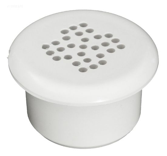 GUNITE AIR INJECTOR FLOOR CAP WATERWAY ACCESSORIES WHITE  672-2000