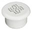 GUNITE AIR INJECTOR FLOOR CAP WATERWAY ACCESSORIES WHITE  672-2000