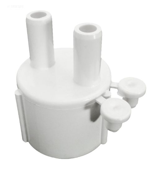 MANIFOLD 1IN SKT X TWO 3/8IN BARB PORTS WITH 2 PLUGS 672-4020