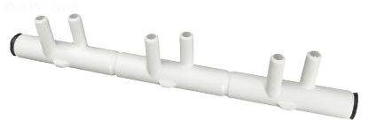 MANIFOLD 2-4-6 SIX 3/4IN BARB PORTS X SIX 3/8IN BARB PORTS 672-6970