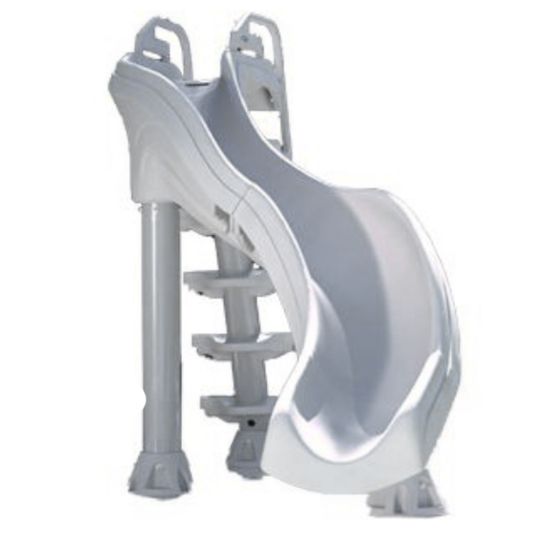 XSTREAM 6 1/2' HIGH SLIDE GREY 2 TURN RUNWAY INTERFAB XS-GR-SS