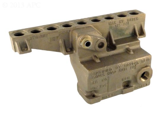 RAYPAK BRASS IN/OUT HEAD 003760F