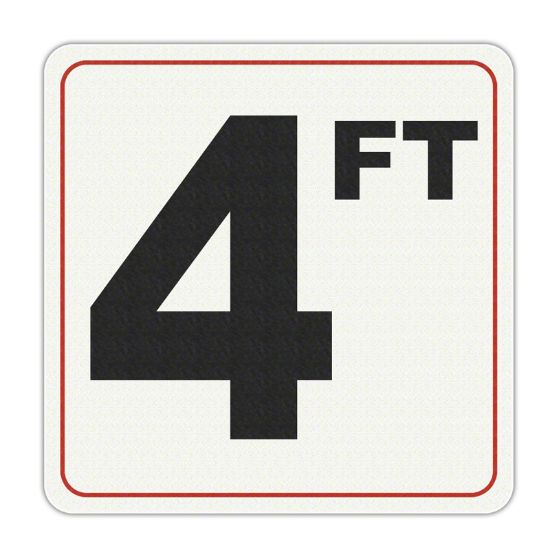 4 FT DEPTH MARKER VINYL 040FTSW0606