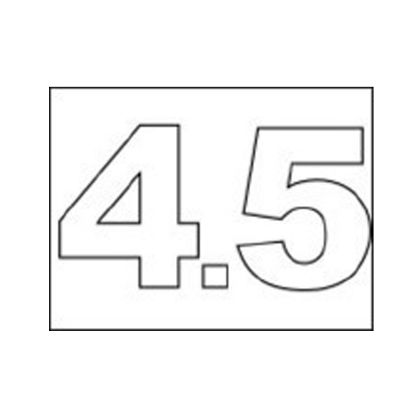 # 4.5 ENGLISH STENCIL 045XXVN0806