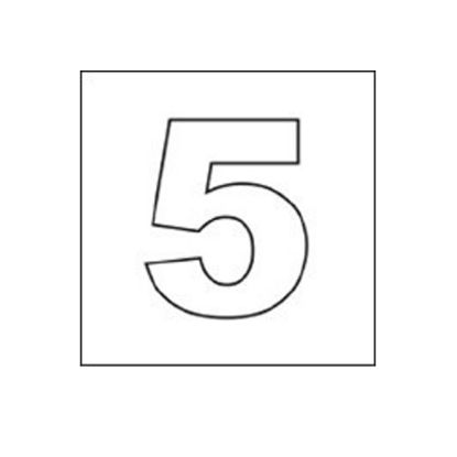 # 5 ENGLISH STENCIL 050XXVN0606