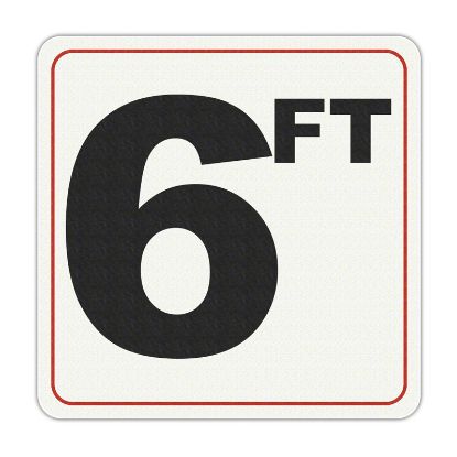 6 FT DEPTH MARKER VINYL 060FTSW0606