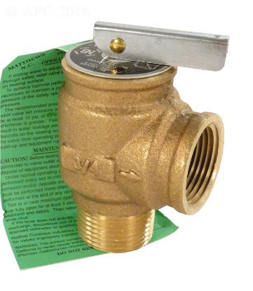 VALVE RELIEF 3/4 50 72138