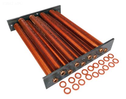 PENTAIR HEAT EXCHANGE ASSY W/O HEADS 250 74451
