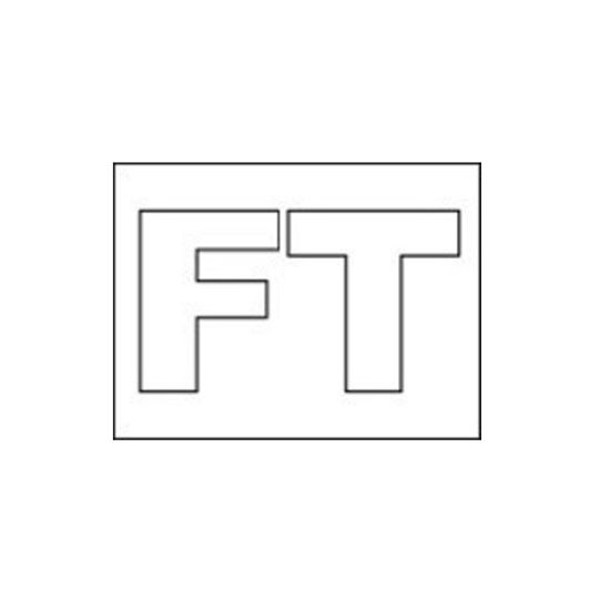 FT DEPTH MARKER STENCIL 116TIVN0806