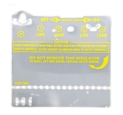 INSULATOR FOR T100 SERIES 124T1952