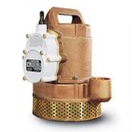 .5 HP 115V BIG JOHN SUMP PUMP BRONZE HOUSING 10' CORD 5000  512055