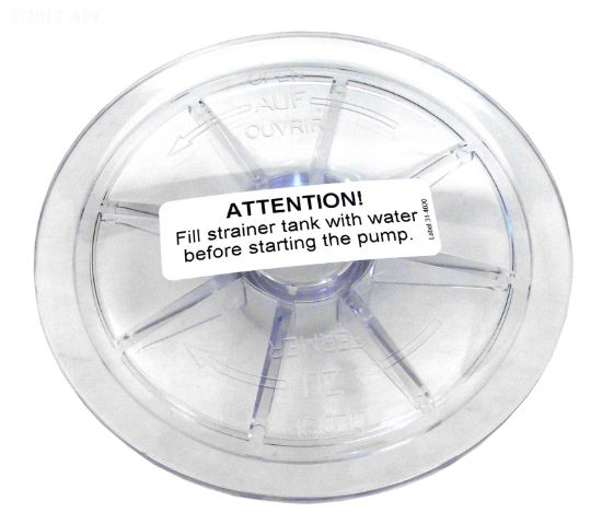 LID FOR MODEL 72 SPECK PUMP 2901116010