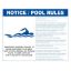 POOL/SPA RULES SIGN PUBLIC 3011WS3024E
