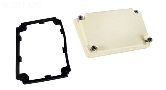 JUNCTION BOX COVER ALMOND 350621