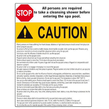 CAUTION 18 X 24 4518WS1824E