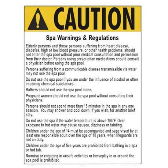 CAUTION 18 X 24 4532WS1824E