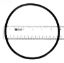 JACUZZI MAGNUN STRAINER COVER O-RING O336 47035803R