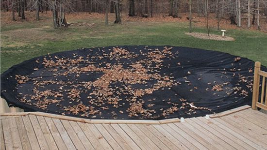 10' X 15' OV MESH LEAFNET ABG WINTER BLACK 13' X 18' COVER 